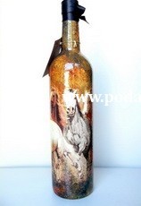Бутылка "Дикие кони"